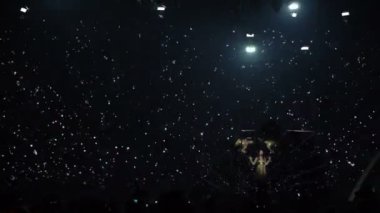 Kiev, Ukrayna - 12 Mayıs 2017: Eurovision Şarkı Yarışması Lucie Jones Uluslararası Fuar Merkezi