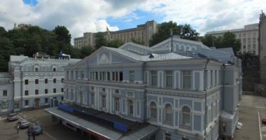 Kiev, Ukrayna - 6 Temmuz 2017: Ivan Franko tiyatro