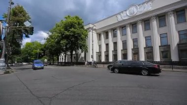 Kiev, Ukrayna - 6 Temmuz 2017: Verkhovna Rada manzaraları