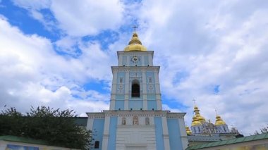 Kiev, Ukrayna - 6 Temmuz 2017: Katedrali Michaels manzaraları