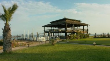 Beach bar görünümünü