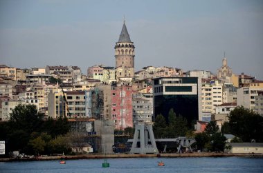 Istanbul Boğaziçi'Galata veya Karaky dörtte