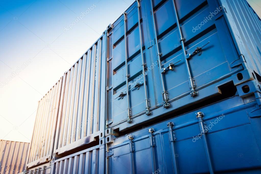 Industrial Container yard for Logistic Import Export business