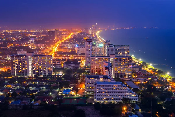 gece şehir Pattaya Tayland