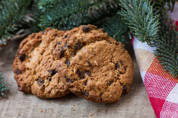 Bisküvi Çikolata rustik tablo ile.