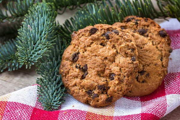 Bisküvi Çikolata rustik tablo ile.