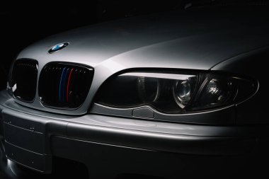 Bangkok, Tayland Ağustos, 11 2017: Bmw E46 Bmw 3 serisi dördüncü nesil olduğunu.