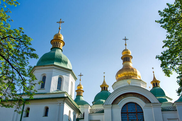 St. Sophia cathedral in the center of Kiev, Ukraine