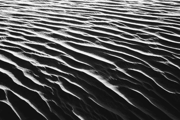 砂のパターン 自然の屋外の背景 — ストック写真