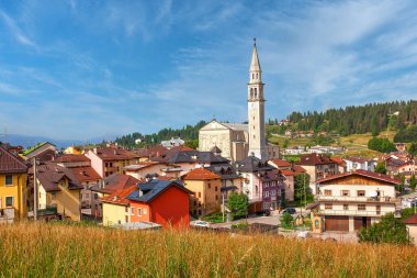 Gallio, Vicenza, İtalya 'nın Panoramik Manzarası