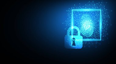 Parmak izi taraması güvenlik erişimi sağlar .