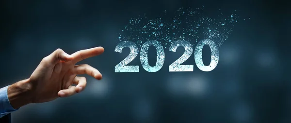 Affärsidé Nya Framgångar 2020 — Stockfoto