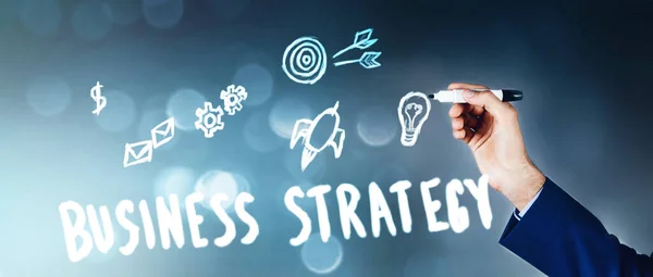 Business Concept Successful Business Strategy — Stock Photo, Image