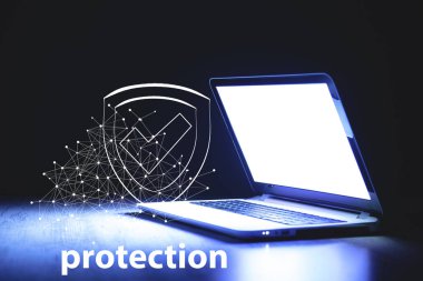 güvenlik kodu dijital konsept