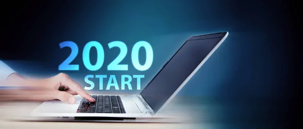 目標を達成する 2020年の新計画 — ストック写真
