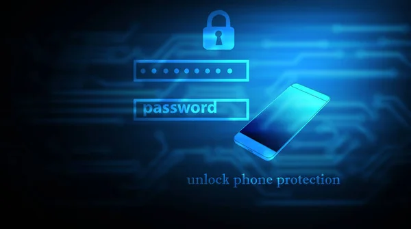 unlock phone protection. steal data