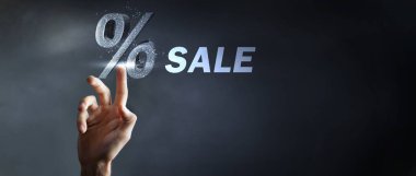 İndirimler ve satış konsepti