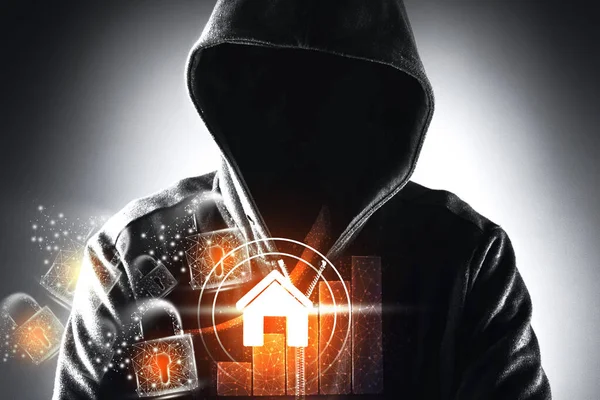 home security concept. property insurance