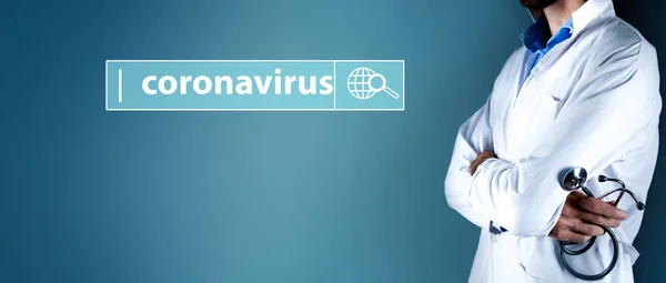 Conceito Novo Coronavírus 2019 China — Fotografia de Stock