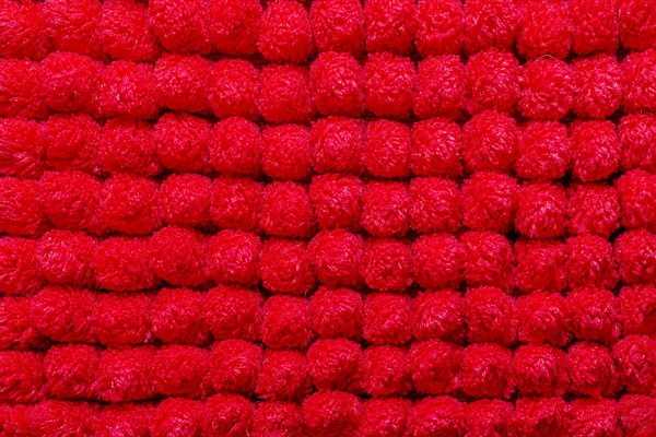 Futra z tła. Kulki. Czerwony to kolor tekstury i projektowania — Zdjęcie stockowe