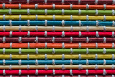 Bambu Amerikan Servisi hasır ahşap arka plan doğal dekor