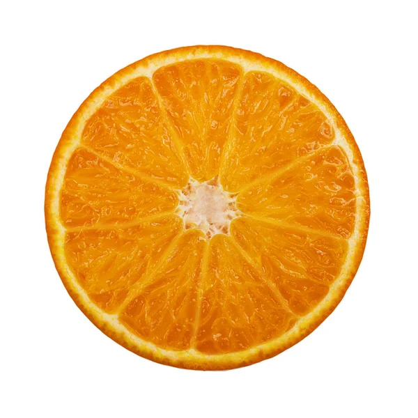 ΣΤΡΟΓΓΥΛΗ Mandarin απομονώνονται σε λευκό φόντο — Φωτογραφία Αρχείου