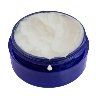 beyaz izole yüz kremi