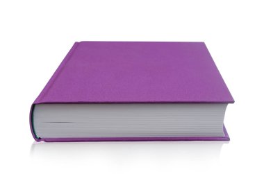 Beyaz arkaplan üzerine kitap