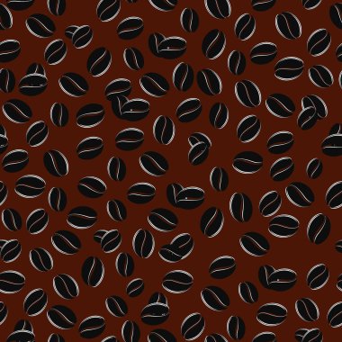 Kahve çekirdekleri. Sorunsuz kahve çekirdekleri arka plan