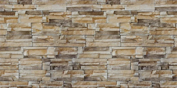 Stone wall backdrop. Facing Stone. Seamless texture background Sandstone. — Stock Photo, Image