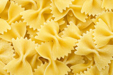 Tek fiyonk makarna. Arka plan