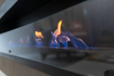 Modern bir sanat ve çatı katı dairesi.