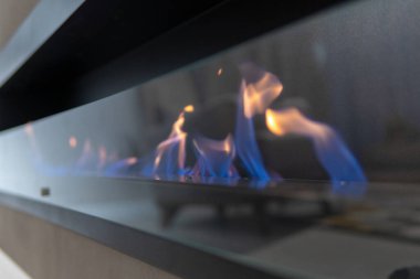 Modern bir sanat ve çatı katı dairesi.