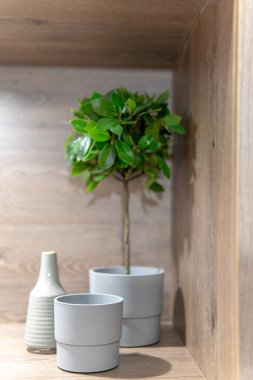 Modern bir sanat ve çatı katı dairesi.