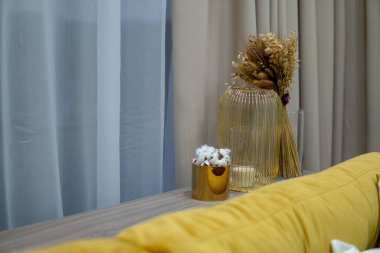 Modern bir sanat ve çatı katı dairesi.