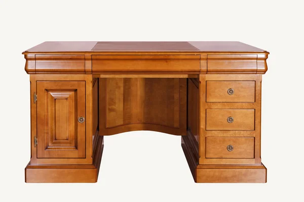 Beautiful Wooden Desk Office — Stock Photo, Image
