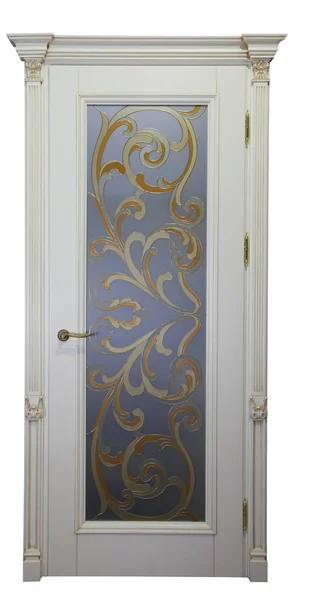 Ahşap iç kapılar camlı