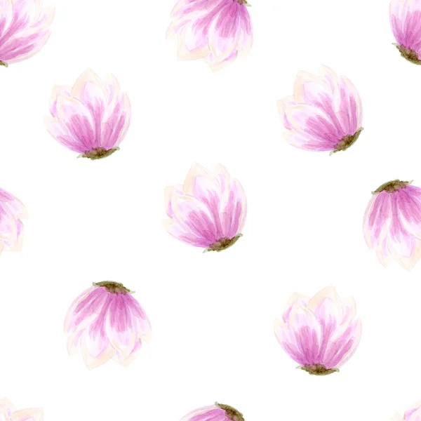 Aquarell nahtlose Tapete mit Blumen, Bohemian Aquarell Dekoration Muster. Design für Einladungen, Hochzeiten oder Grußkarten — Stockfoto