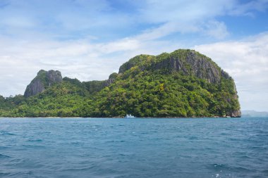 El Nido defne doğal görünümü, Palawan, Filipinler Adaları