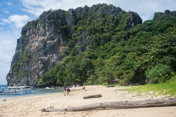 El Nido defne doğal Island view, Palawan, Filipinler
