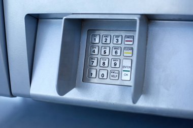 ATM makinesi. görüntü dahil çeşitli kırpma yolları için kolayca çıkarma arka plan, ekran vb