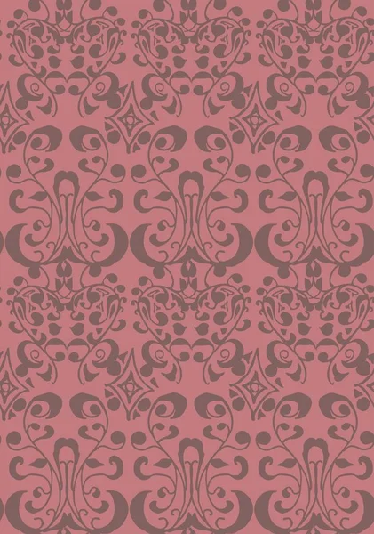Seamless wallpaper pattern, vector — Stock Vector