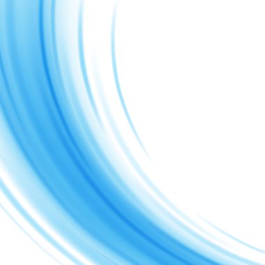 Yumuşak ışık mavi dalgalar satırları vektör arka plan.