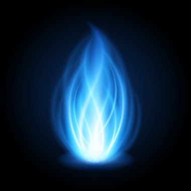 Alev arka ateş etmek siyah arka plan vektör çizim ışık.