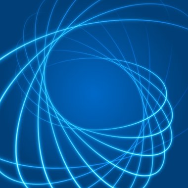 Yumuşak ışık mavi dalgalar satırları vektör arka plan.