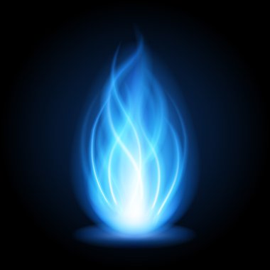 Alev arka ateş etmek siyah arka plan vektör çizim ışık. 