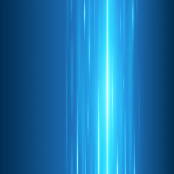 Suave luz azul ondas líneas vector fondo abstracto . — Archivo Imágenes Vectoriales