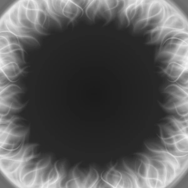 Αφηρημένη φωτιά καπνός φως σε μαύρο φόντο εικονογράφηση διάνυσμα. — Διανυσματικό Αρχείο