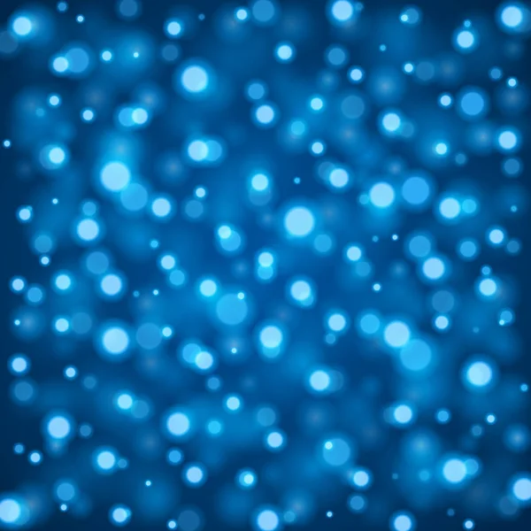 Εικονογράφηση διάνυσμα αφηρημένη ανοιχτό μπλε φόντο Bokeh. — Διανυσματικό Αρχείο