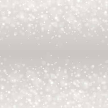 Saydam arka plan vektör çizim üzerinde bokeh açık gri parıldıyor.